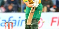  Tristan Stubbs of South Africa up on his toes during the second T20I match against India at Dafabet St George’s Park on November 10, 2024 in Gqeberha, South Africa. (Photo by Richard Huggard/Gallo Images)