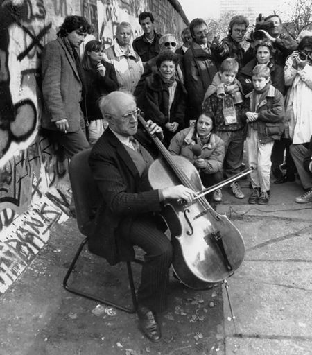 On tearing down this wall and playing Bach