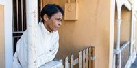 Ita Haricombe is one of the District Six residents facing eviction. (Photo: Ashraf Hendricks.)