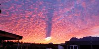 Sunrise in Wellington, Western Cape, South Africa. Image: Jackie Heyns