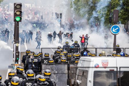 McDonald's torched, 200 arrested in May Day protests in Paris