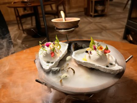 Long walks in old shoes to food, vine & drama, plated up