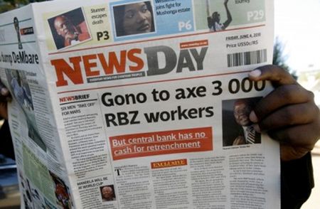 Ncube's NewsDay doing well in Zimbabwe's tight market