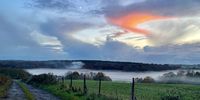 Kent country lane at sunset. Photographer: Gerd Marschner