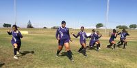 Lavender Hill Superleague team go through their paces.<br>(Photo: Rashied Isaacs )
