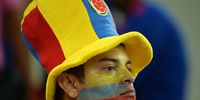 Supporter of Colombia reacts after the penalty shootout of the FIFA World Cup 2018 round of 16 soccer match between Colombia and England in Moscow, Russia, 03 July 2018. EPA-EFE/PETER POWELL