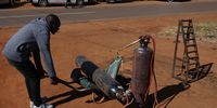 Welding services are offered on the streets in Attridgeville Pretoria on 25 June 2025. (Photo: Felix Dlangamandla)