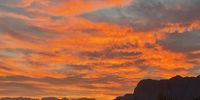 Daybreak over the Banhoek.