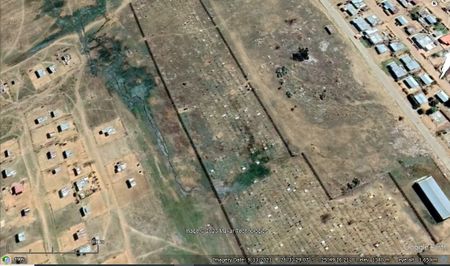 Both the living and the dead sinking beneath human waste in North West’s Tswaing Local Municipality