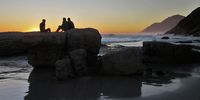 Sunset on the rocks. Photographer: Anne Rogerss