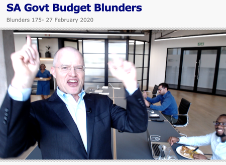 SA Government Budget Blunders