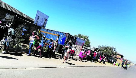 Privately run feeding schemes stepped up during hard lockdown to feed the poor