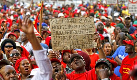 Public sector unions and government set on a collision course