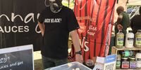 Danny Enck of Hannay’s, the grown-up-level sauces. (Photo: Marie-Lais Emond)