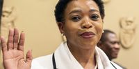 Deputy Minister of Higher Education Nomusa Dube-Ncube at her swearing-in ceremony in Cape Town on 22 July 2025. Her appointment comes after President Cyril Ramaphosa fired Minister Nobuhle Nkabane following months of controversy over her Seta board appointments. (Photo: Brenton Geach / Gallo Images).