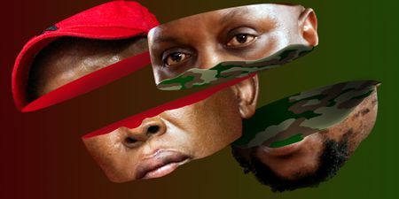 VBS pals Floyd Shivambu and Jacob Zuma snuggle up following EFF's broken bromance
