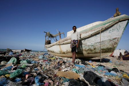 At least 54 migrants die as boat sinks off Yemen, dozens missing