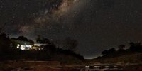 My husband took this photograph whilst visiting a friend on his farm in the Waterberg – the Milky Way over South Africa.