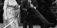 Portrait of Joseph Murumbi, Vice-President of Kenya, with his wife and pet dog, in their garden in Nairobi, Kenya, 1966. (Photo by Keystone Features/Hulton Archive/Getty Images)
