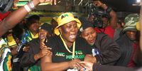KZN ANC new deputy chair with her supporters as she was elected at the parties conference in Durban 24 July 2022, Photo; Phumlani Thabethe
