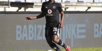 Bandile Shandu of Orlando Pirates during the DStv Premiership match between Orlando Pirates and Swallows FC at Chatsworth Stadium on September 11, 2021 in Johannesburg, South Africa. (Photo by Gavin Barker/BackpagePix/Gallo Images)