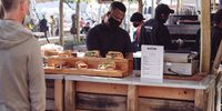 Justine Seymour, who runs the Bacon On Brie stand at Oranjezicht City Farm Market, says: ‘If you are not part of the solution, you are part of the problem.’ (Photo: Oranjezicht City Farm Market)