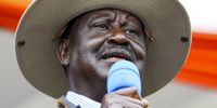 Kenya's Azimio la Umoja (Declaration of Unity) political coalition presidential candidate and Kenya’s opposition leader Raila Odinga addresses supporters at a political rally in Kirigiti stadium, Kiambu, Kenya, on 1 August 2022. (Photo: EPA-EFE / Daniel Irungu)