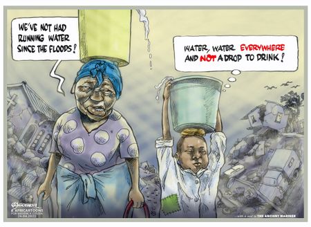 Water, water everywhere...