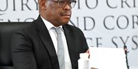 Businessman Madoda Johannes Sibanyoni testifies before the Madlanga Commission