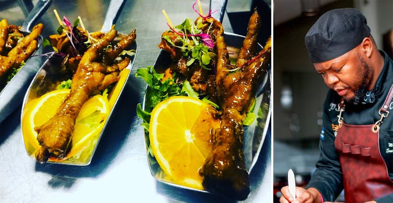 Chicken feet: