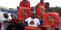 Campaining was in full swing on Tuesday in Chatsworth ward 73. (Photo: Phumlani Thabethe)