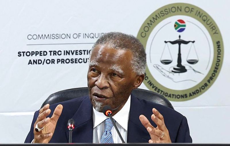 Thabo Mbeki denies secret talks aimed at protecting apartheid generals