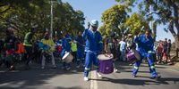 Youth and supporters from several organisations at the Youth Day Parade For Justice and Change at the Union Buildings on 16 June 2022 in Pretoria, South Africa. (Photo: Gallo Images / Alet Pretorius)