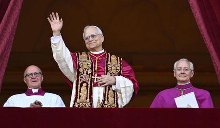 Cardinal Robert Prevost elected Pope Leo XIV after white smoke billows from Sistine Chapel