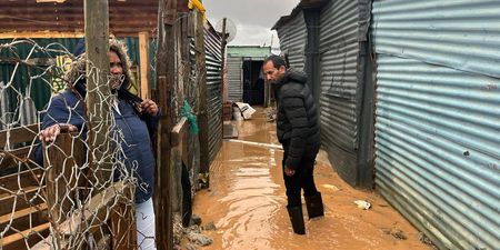Heavy rainfall and flooding bring misery to Cape Town's informal settlements