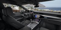 The interior of the Audi A7 Sportback 