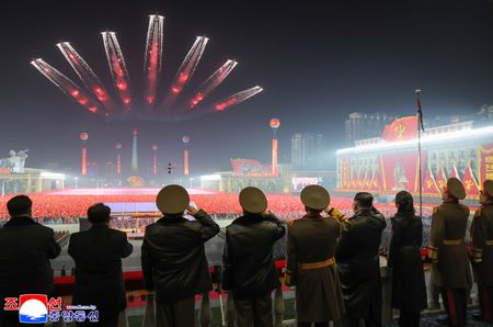 North Korea's Kim promises more nuclear weapons as Congress closes with military parade