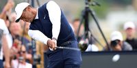  US golfer Tiger Woods during the first round at the 150th Open Golf Championships in St. Andrews, Scotland, Britain, 14 July 2022.  Y  EPA-EFE/ROBERT PERRY