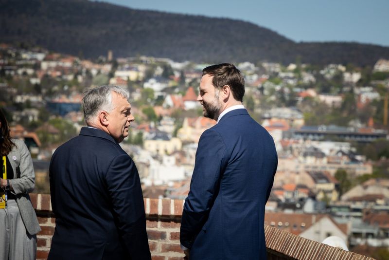 Vance says EU is meddling in Hungary's election as he backs Orban in ...