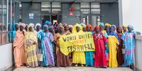 Fish Processor Women at Fisheries Minister in Dakar