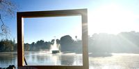 Outside the frame-Zoo Lake on a winter morning. Image: Kerrigan McCarthy