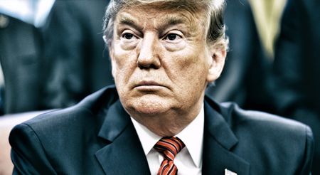 Trump’s tempest-tossed White House – walled in and in limbo