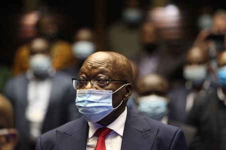 After 10 years (and a staring match with the judge) Zuma finally enters his plea on corruption charges: 'Not guilty'