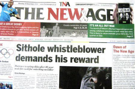 Dawn of sunshine journalism breaks as The New Age hits the streets
