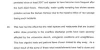 Environment department director Vanessa Bendeman details some of the consequences of recurrent sewage overflows in Durban.