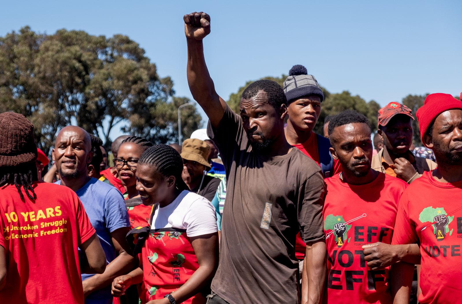 EFF’s protest against taxi impoundments in Cape Town draws little support