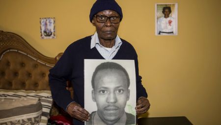 Shivering and hungry – the last time Rev Maboe saw his son