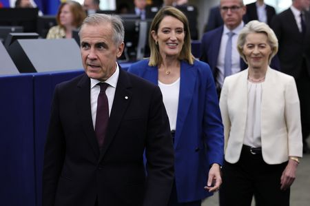 EU’s von der Leyen backs partnership with Canada in ‘openly hostile world’