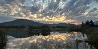 Sunset in beautiful Tulbagh, Kloofzicht farm. Photographer: Charmaine MacRobert