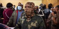 Military Veterans appearing at the Kgosi Mampuru Correctional facility's court during their bail hearing after holding cabinet ministers hostage in Irene on Friday last week, 19 October 2021, Pretoria. Picture: Jacques Nelles/Pool